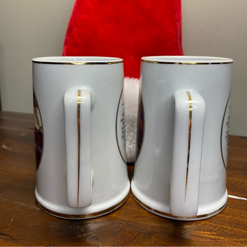 Coca-Cola Santa Mug Set of 2, Vintage - Picture 10 of 10